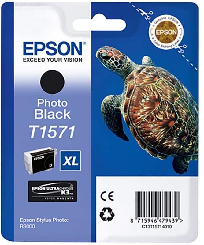 Epson T1571 Original Tintenpatrone C13T15714010 Fotoschwarz