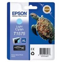 Epson T1575 Original Tintenpatrone C13T15754010 Hell Cyan