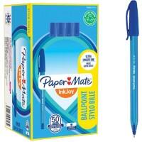 Papermate InkJoy 100 Kugelschreiber Blau Mittel 0.8 mm 50 Stück