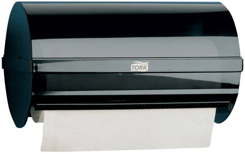 Tork 209167 W5 Papierrollenspender Kunststoff Nicht Abschließbar Manuell Schwarz