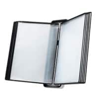 Djois Tarifold Sichttafelsystem VEO DIN A4 ABS plastic Silber, Schwarz