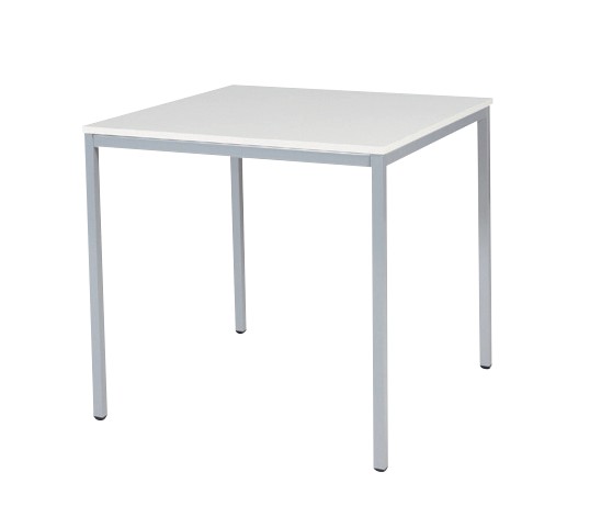 Schaffenburg Konferenztisch Silber 800 × 800 × 740 mm