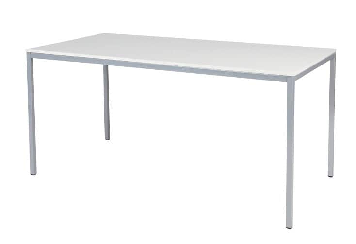Schaffenburg Domino Basic Konferenztisch Aluminium Silber 1.600 × 800 × 740 mm