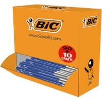 BIC M10 Original Kugelschreiber Blau Mittel 0,4 mm 100 Stück