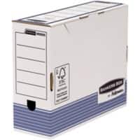 Bankers Box System Archivschachtel A4 Fastfold FSC Weiß 260 (H) x 100 (B) x 315 (T) mm 10 Stück