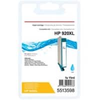 Kompatible Office Depot HP 920XL Tintenpatrone CD972A Cyan