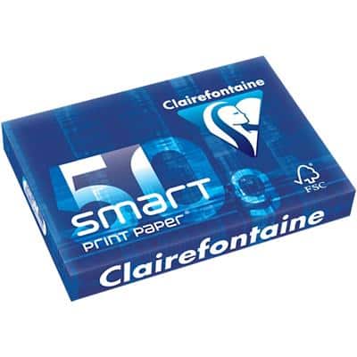 Clairefontaine DIN A4 Kopier-/ Druckerpapier 50 g/m² Glänzend Weiß 500 Blatt
