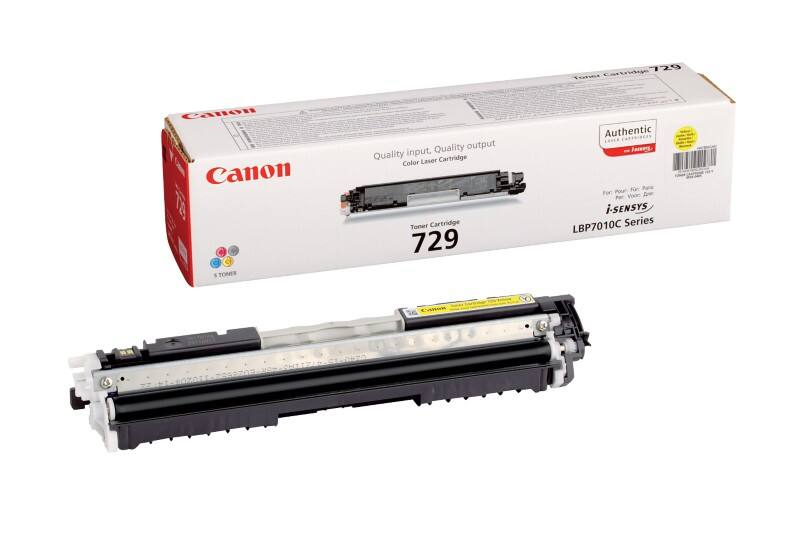 Canon 729Y Original Tonerkartusche Gelb