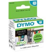 Dymo LW S0722530 / 11353 Authentic Mehrzwecketiketten Selbstklebend Weiß 12 x 24 mm