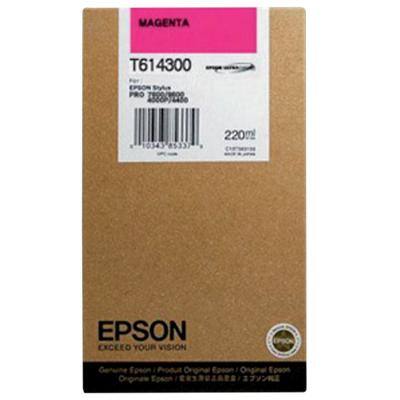 Epson T6143 Original Tintenpatrone C13T614300 Magenta