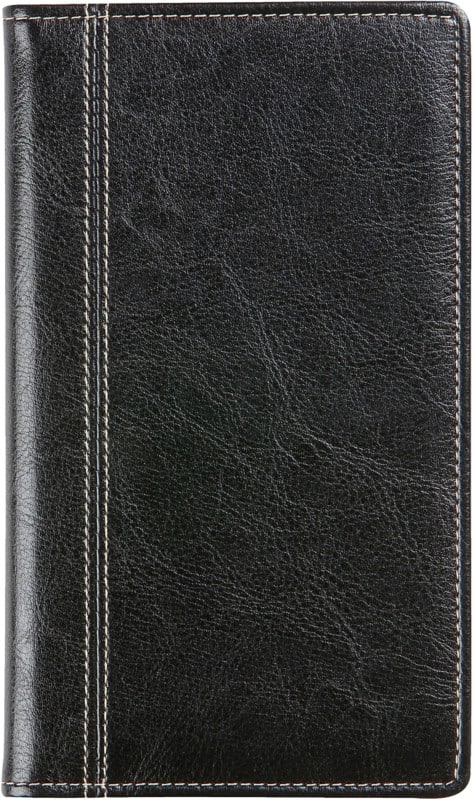 Brepols Terminplaner 2026 DIN A6 1 Woche / 2 Seiten Deutsch, Englisch, Französisch, Italienisch, Niederländisch, Spanisch Schwarz