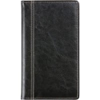 Brepols Terminplaner 2026 DIN A6 1 Woche / 2 Seiten Deutsch, Englisch, Französisch, Italienisch, Niederländisch, Spanisch Schwarz