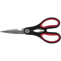 Office Depot Schere Softgrip Schwarz, Rot 210 mm