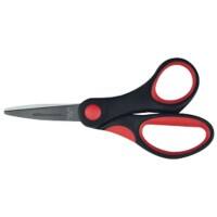 Office Depot Schere Softgrip Schwarz, Grau 130 mm