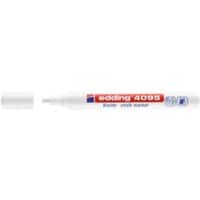 edding 4095 Kreidemarker Mittel Rundspitze Weiß