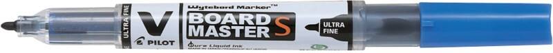 Pilot V-Board Master S Non-permanent Whiteboard-Marker Blau Extra Fein Rundspitze  - 0,8 mm 80% Recycelt