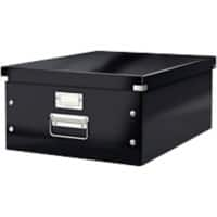 Leitz Click & Store WOW Aufbewahrungsbox DIN A3 Laminierte Hartpappe Schwarz 48,2 x 36,9 x 20 cm