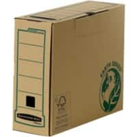 Bankers Box Earth Serie Archivschachtel A4 FSC Braun 250 (H) x 100 (B) x 315 (T) mm 20 Stück