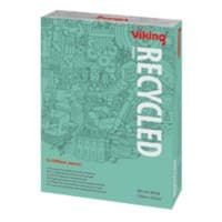 Viking DIN A4 Druckerpapier Recycelt 100% 80 g/m² Glatt Grau-Weiß 500 Blatt