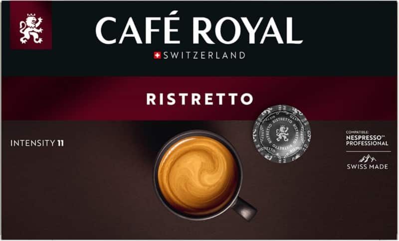 CAFÉ ROYAL Professional Kaffeepads Ristretto Intensiv Stark Arabica 50 Stück à 6 g