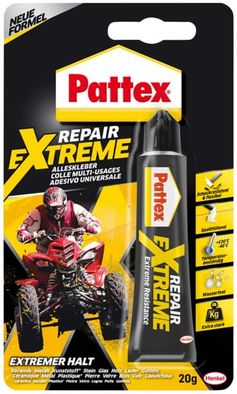 Pattex Repair Extreme Alleskleber Permanent Transparent Gel 20 g