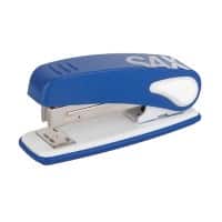 SAX Heftgerät Voller Streifen 25 Blatt Blau 24/6;26/6 Metall