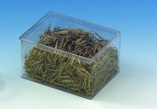 WEDO Büroklammern Metall 26 mm Gold 1500 Stück