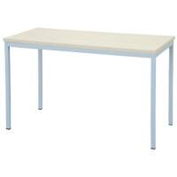 Niceday Konferenztisch Rechteckig Ahorn, Silber 1.800 x 800 x 750 mm