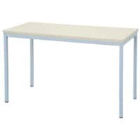 Niceday Konferenztisch Rechteckig Ahorn, Silber 1.600 x 800 x 750 mm