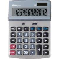 Office Depot Taschenrechner AT-814 12 -stelliges Display Silber
