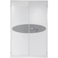 Phoenix Feuerschutztresor Schlüßelverriegelung FS1514K 843L 1950 x 1250 x 520 mm Weiß