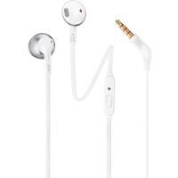 JBL Ohrhörer TUNE 205 Chrom, Weiß