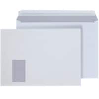 Hermes Briefumschläge Mit Fenster C4 324 (B) x 229 (H) mm Abziehstreifen Weiß 120 g/m² 250 Stück