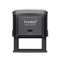 Trodat Personalisierter Textstempel Printy 4926 Schwarz 3,8 x 7,5 cm