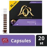 L'OR Lungo Profondo Kaffeekapseln 20 Stück à 5.2 g