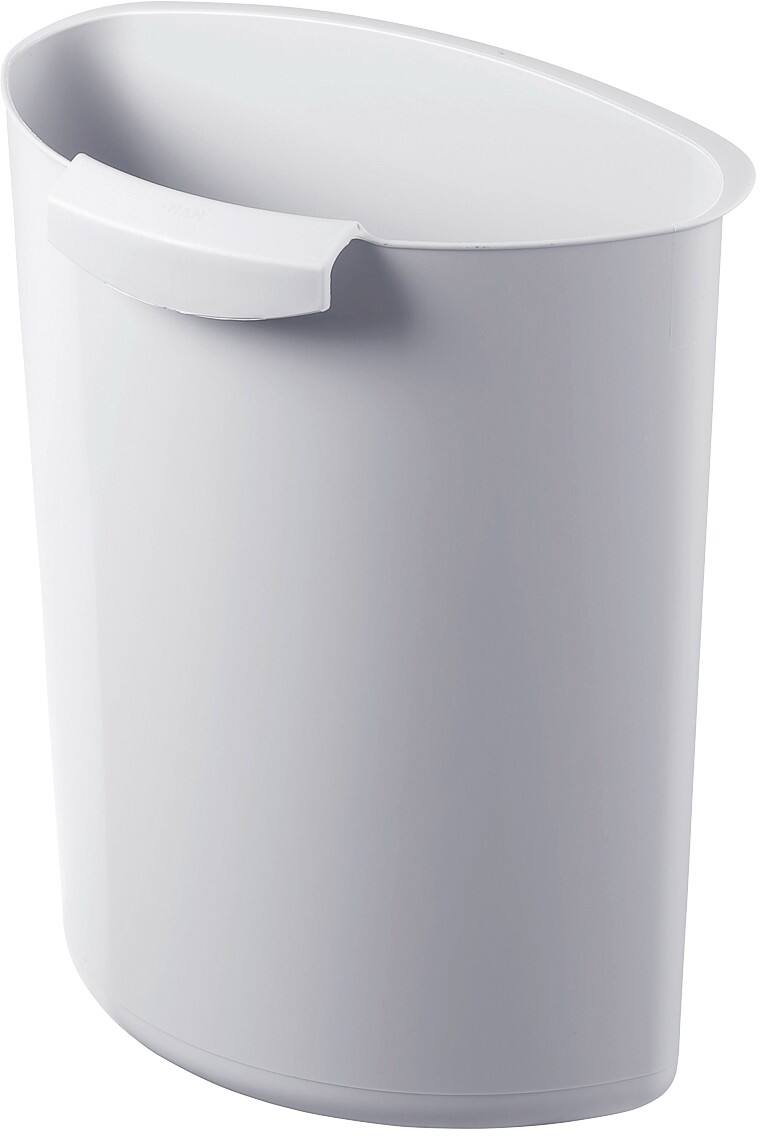 HAN Abfalleimer Moon Polypropylen Hellgrau 10 x 10 cm