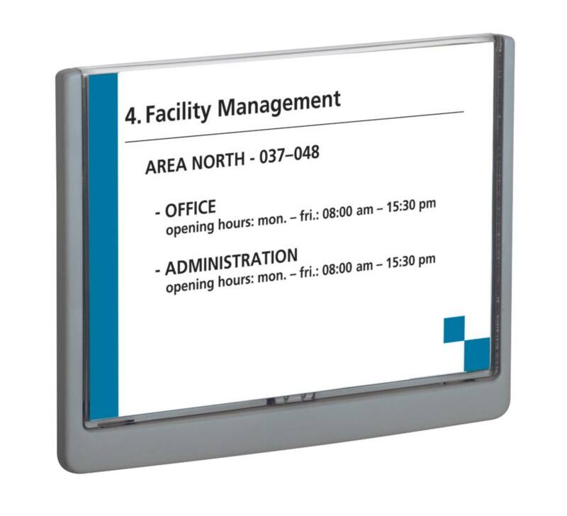 DURABLE Türschild Kunststoff 21 x 14,85 cm 4866-37