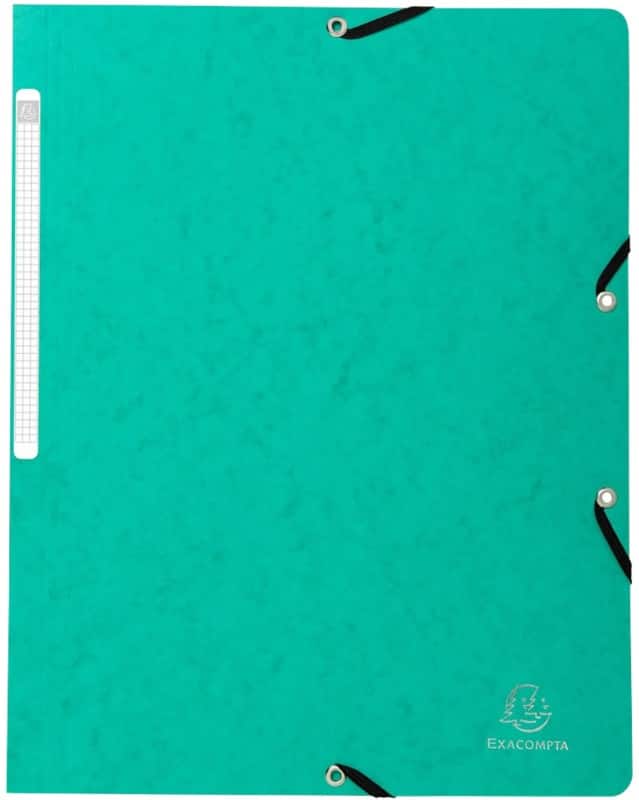 Exacompta Fächermappe Nature Future DIN A4 Grün Manilakarton 24 x 32 x 32 cm