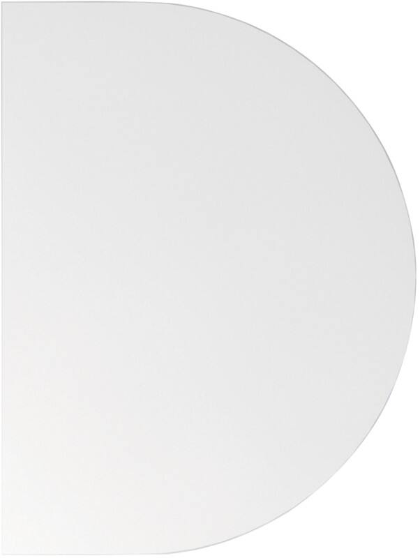 Hammerbacher Erweiterungsplatte VLA60/W/W Weiß 600 x 800 x 720 mm