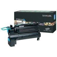 Lexmark Original Tonerkartusche C792X1CG Cyan