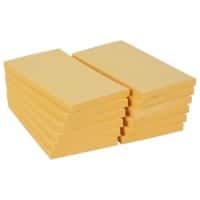 Office Depot Haftnotizen 127 x 76 mm Pastellgelb 12 Blöcke à 100 Blatt