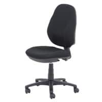 Realspace Ergonomischer Bürostuhl Jura Stoff Schwarz