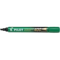 Pilot Super Grip 400 Permanentmarker Keilspitze 1,5 - 4 mm Grün Nachfüllbar