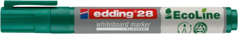 edding 28 Non-permanent Whiteboard-Marker Grün Mittel Rundspitze 1,5 - 3 mm