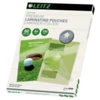 Leitz iLAM Premium Laminierfolien DIN A4 Glänzend 2 x 80 (160) Mikron Transparent 100 Stück