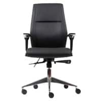 Realspace Chefsessel London Kunstleder Schwarz