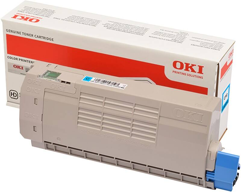 OKI 46507615 Original Tonerkartusche Cyan