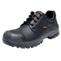 EMMA Sicherheitsschuhe Leder S3 low Größe 43 Schwarz 2 Stück