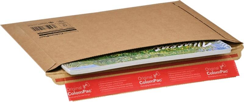 ColomPac Briefumschläge Wellpappe 263 (B) x 374 (T) x 30 (H) mm Braun 20 Stück