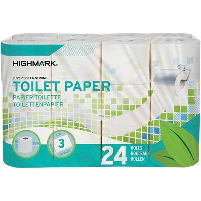 Niceday Professional Toilettenpapier 3-lagig 24 Rollen à 250 Blatt
